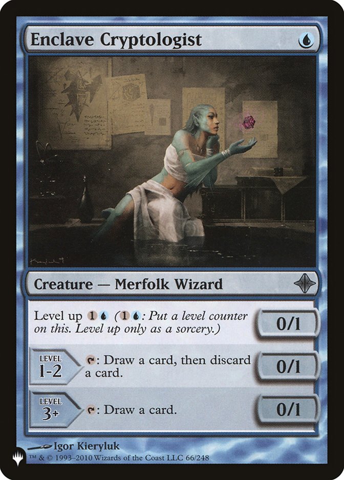 Criptologista do Encrave / Enclave Cryptologist - Magic: The Gathering - MoxLand