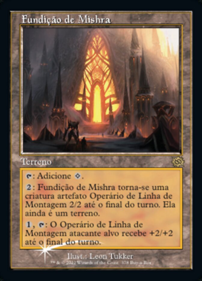 Fundição de Mishra / Mishra's Foundry - Magic: The Gathering - MoxLand