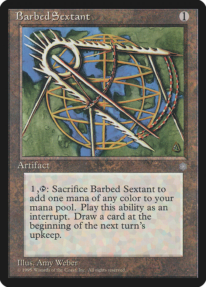 Sextante Farpado / Barbed Sextant - Magic: The Gathering - MoxLand