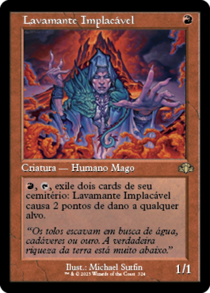 Lavamante Implacável / Grim Lavamancer - Magic: The Gathering - MoxLand