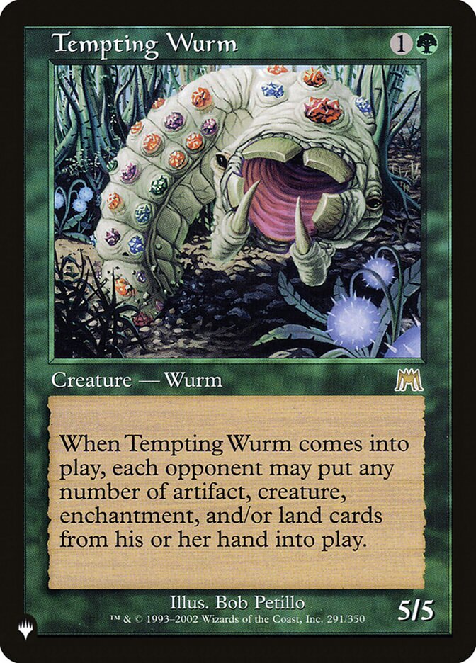 Vorme Tentador / Tempting Wurm - Magic: The Gathering - MoxLand