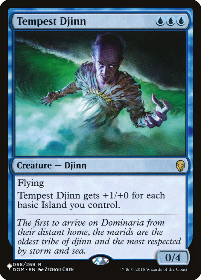 Gênio da Tempestade / Tempest Djinn - Magic: The Gathering - MoxLand