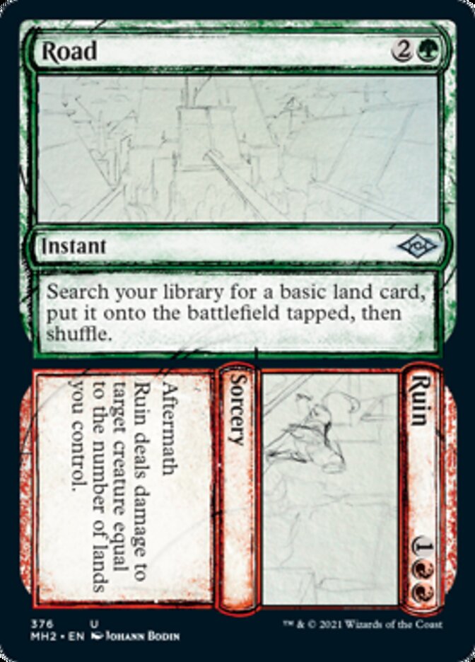 Road / Ruin / Road / Ruin - Magic: The Gathering - MoxLand