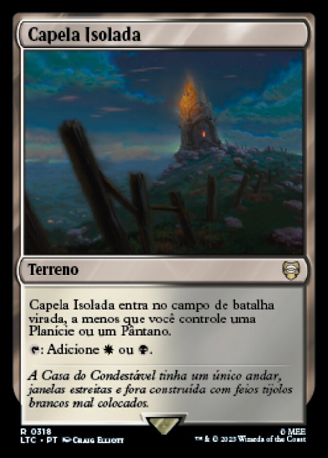 Capela Isolada / Isolated Chapel - Magic: The Gathering - MoxLand