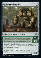 Golem Pedragalho / Boulderbranch Golem - Magic: The Gathering - MoxLand