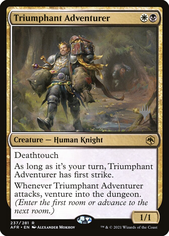 Aventureiro Triunfante / Triumphant Adventurer - Magic: The Gathering - MoxLand