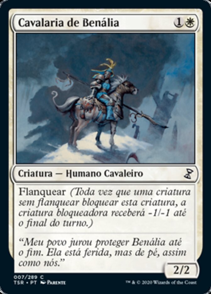 Cavalaria de Benália / Benalish Cavalry - Magic: The Gathering - MoxLand