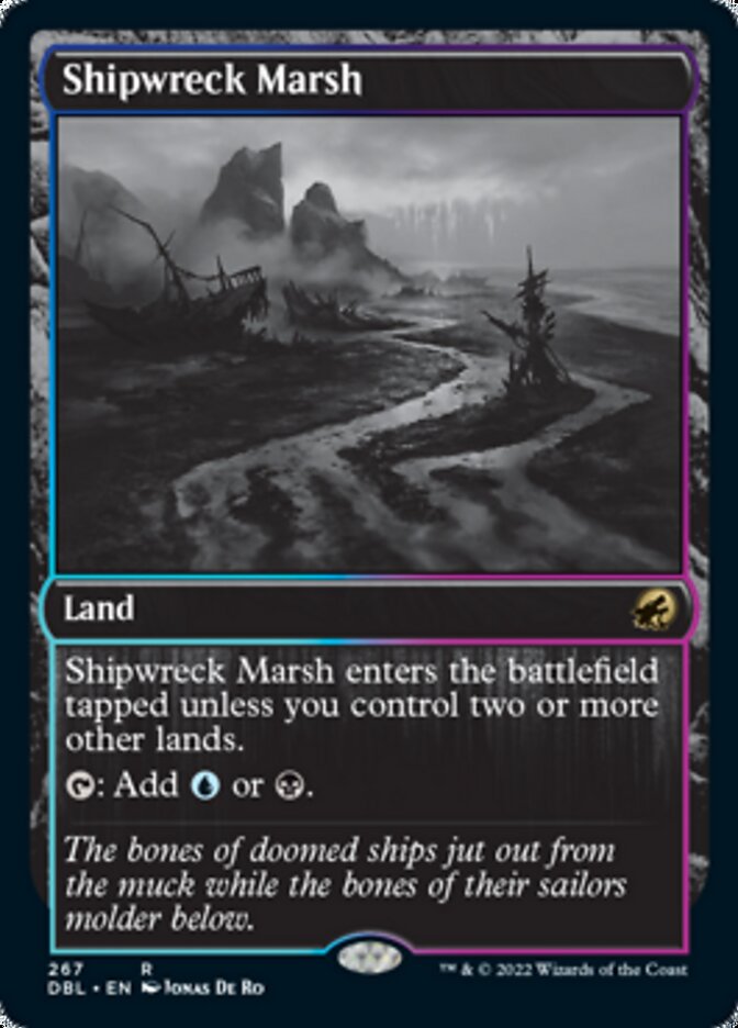 Charco do Naufrágio / Shipwreck Marsh - Magic: The Gathering - MoxLand