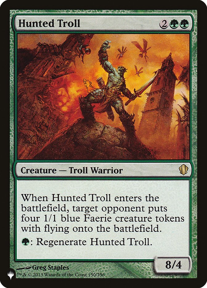 Trol Caçado / Hunted Troll - Magic: The Gathering - MoxLand