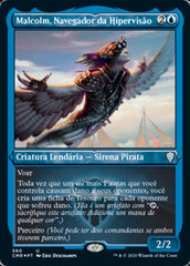 Malcolm, Navegador da Hipervisão / Malcolm, Keen-Eyed Navigator - Magic: The Gathering - MoxLand