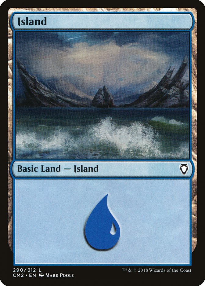 Ilha / Island - Magic: The Gathering - MoxLand