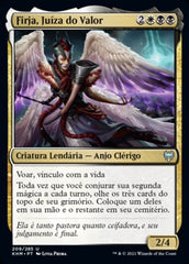 Firja, Juíza do Valor / Firja, Judge of Valor - Magic: The Gathering - MoxLand