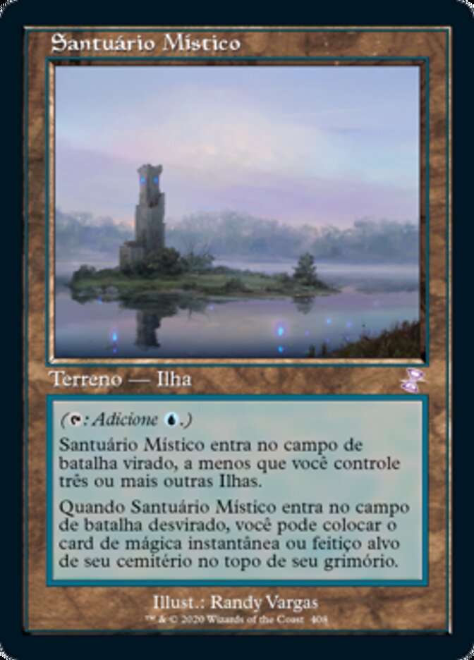 Santuário Místico / Mystic Sanctuary - Magic: The Gathering - MoxLand