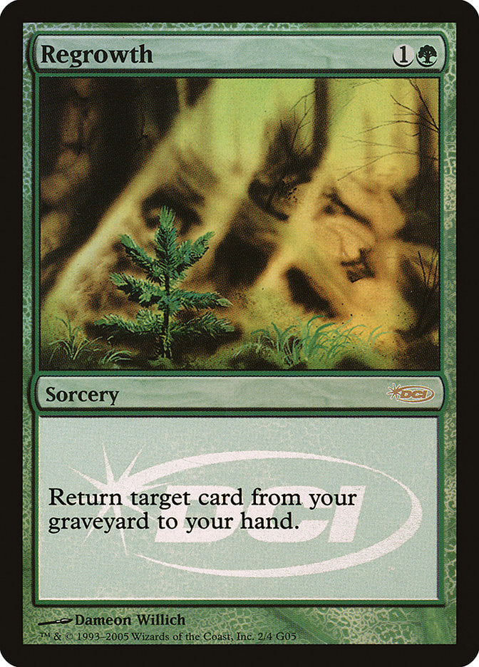 Recrescimento / Regrowth - Magic: The Gathering - MoxLand