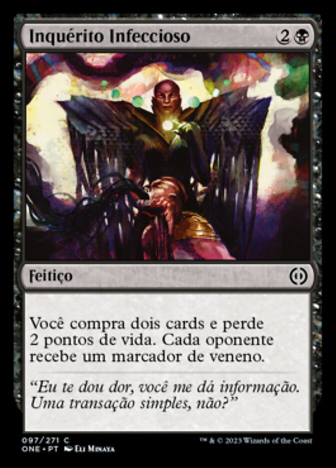 Inquérito Infeccioso / Infectious Inquiry - Magic: The Gathering - MoxLand