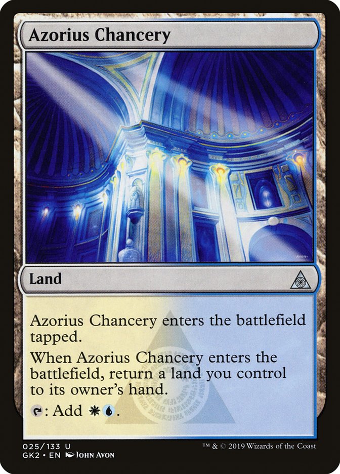 Chancelaria Azorius / Azorius Chancery - Magic: The Gathering - MoxLand