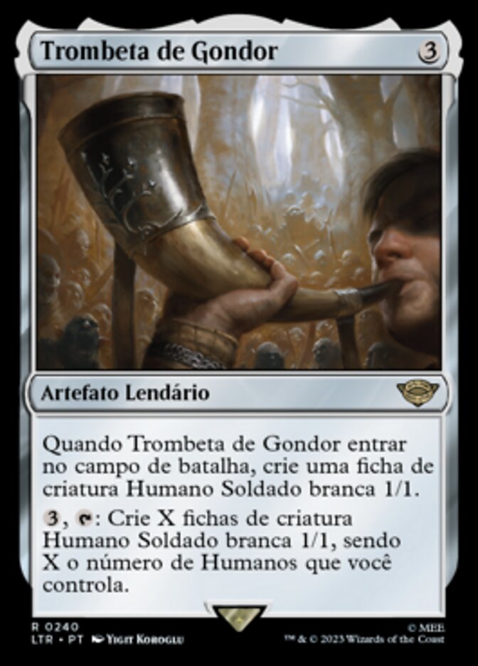 Trombeta de Gondor / Horn of Gondor - Magic: The Gathering - MoxLand