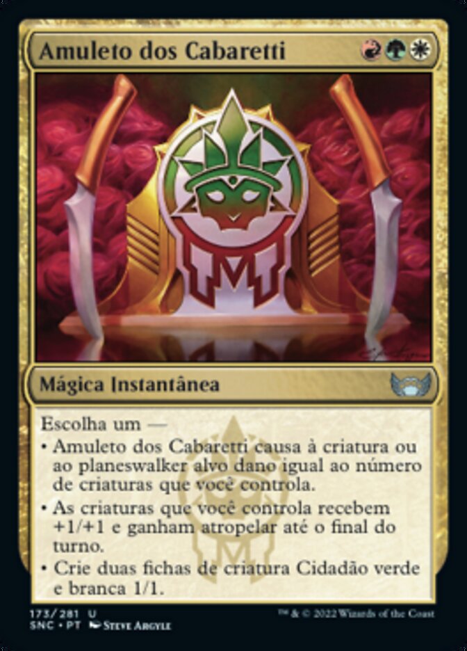 Amuleto dos Cabaretti / Cabaretti Charm - Magic: The Gathering - MoxLand