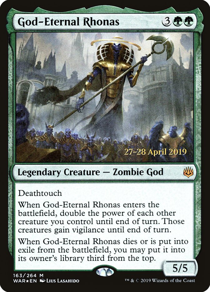 Eterno-deus Rhonas / God-Eternal Rhonas - Magic: The Gathering - MoxLand