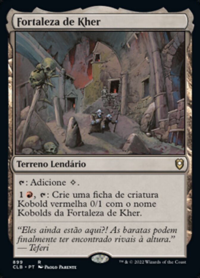 Fortaleza de Kher / Kher Keep - Magic: The Gathering - MoxLand