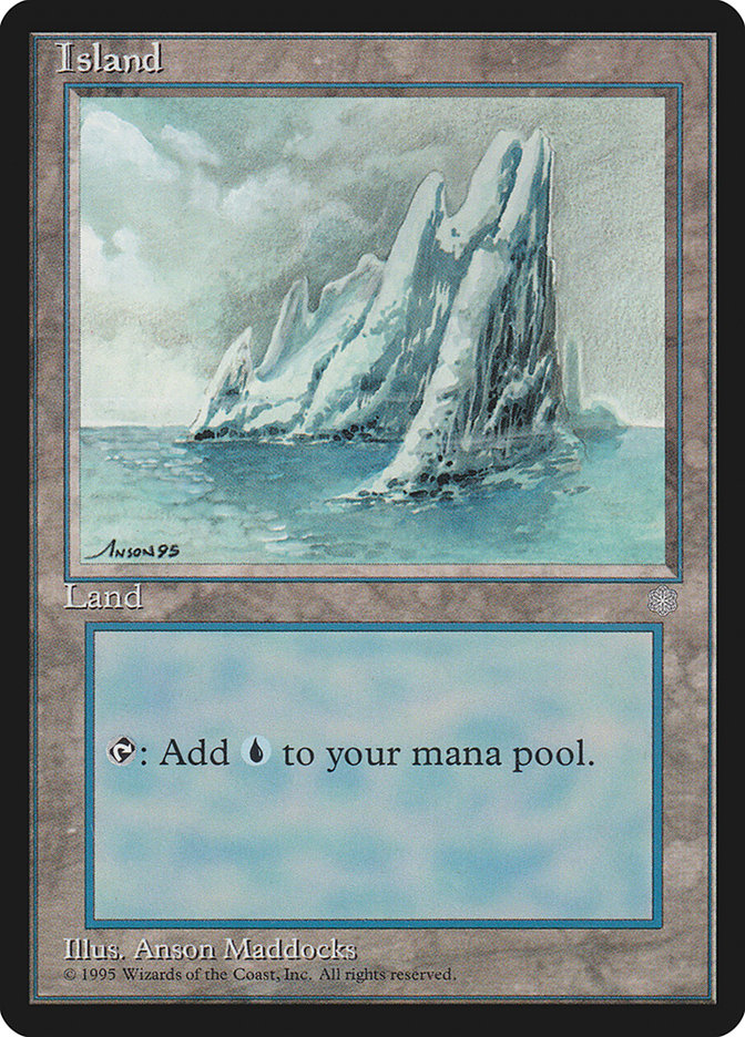 Ilha / Island - Magic: The Gathering - MoxLand