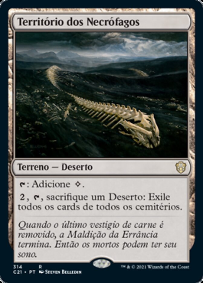 Território dos Necrófagos / Scavenger Grounds - Magic: The Gathering - MoxLand