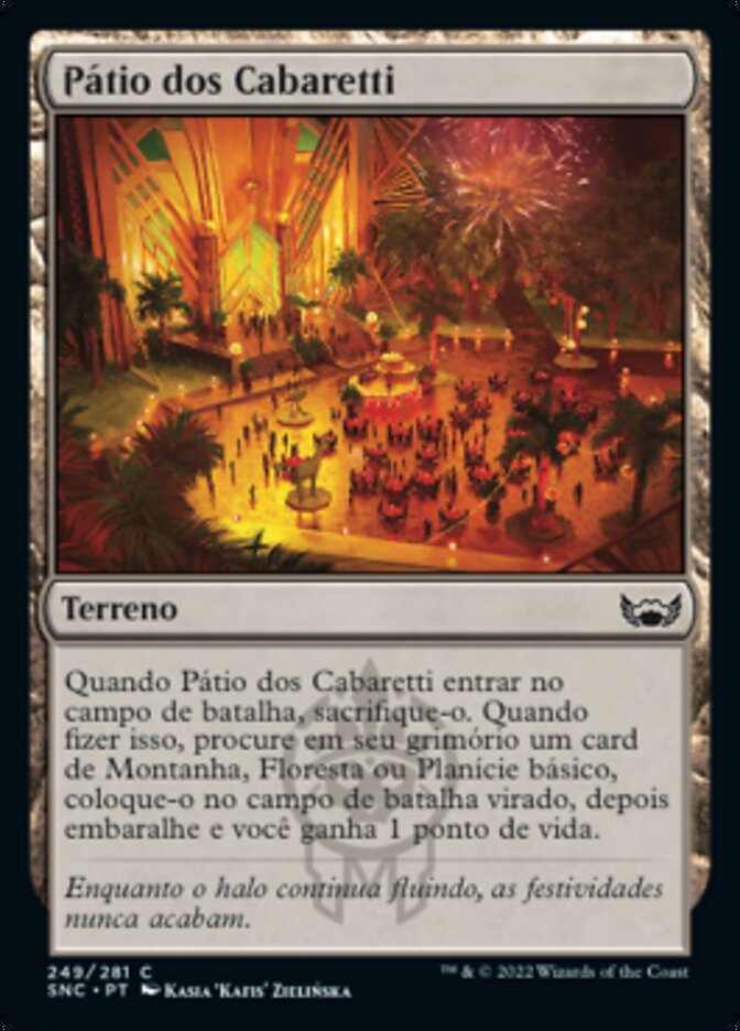 Pátio dos Cabaretti / Cabaretti Courtyard - Magic: The Gathering - MoxLand