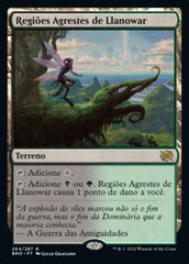 Regiões Agrestes de Llanowar / Llanowar Wastes - Magic: The Gathering - MoxLand