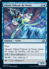 Djinni Vidente do Vento / Djinni Windseer - Magic: The Gathering - MoxLand