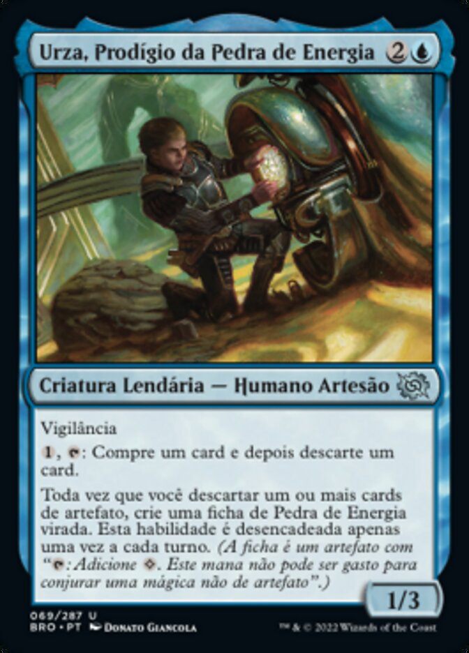 Urza, Prodígio da Pedra de Energia / Urza, Powerstone Prodigy - Magic: The Gathering - MoxLand