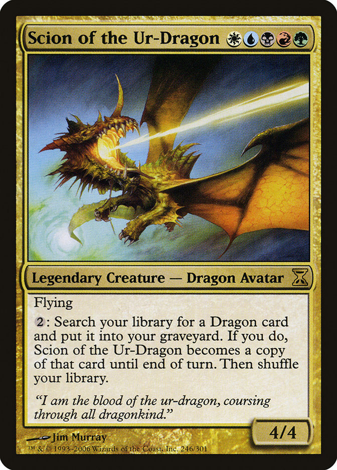 Herdeiro do Ur-Dragão / Scion of the Ur-Dragon - Magic: The Gathering - MoxLand