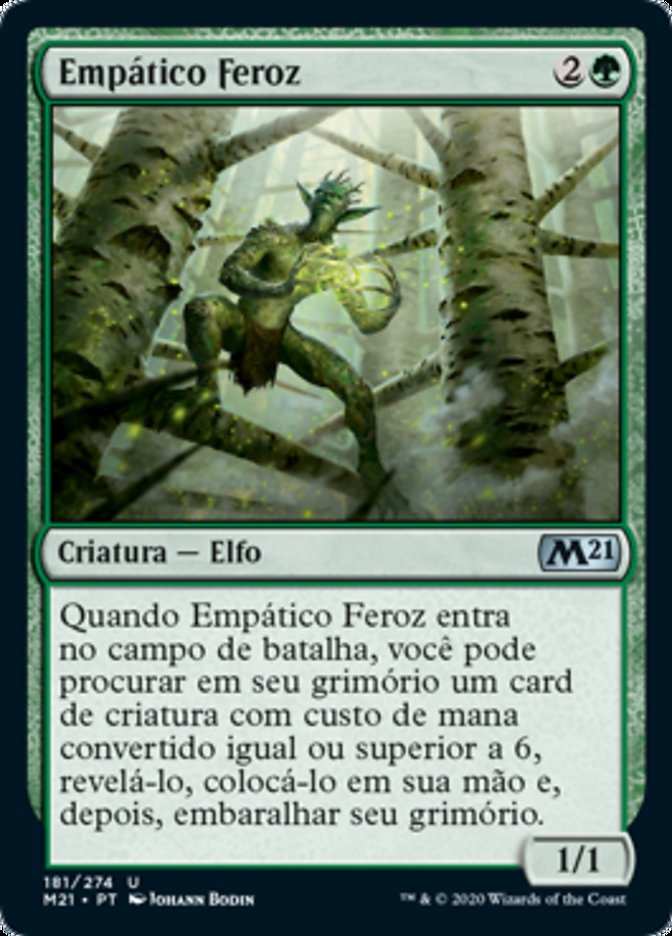 Empático Feroz / Fierce Empath - Magic: The Gathering - MoxLand