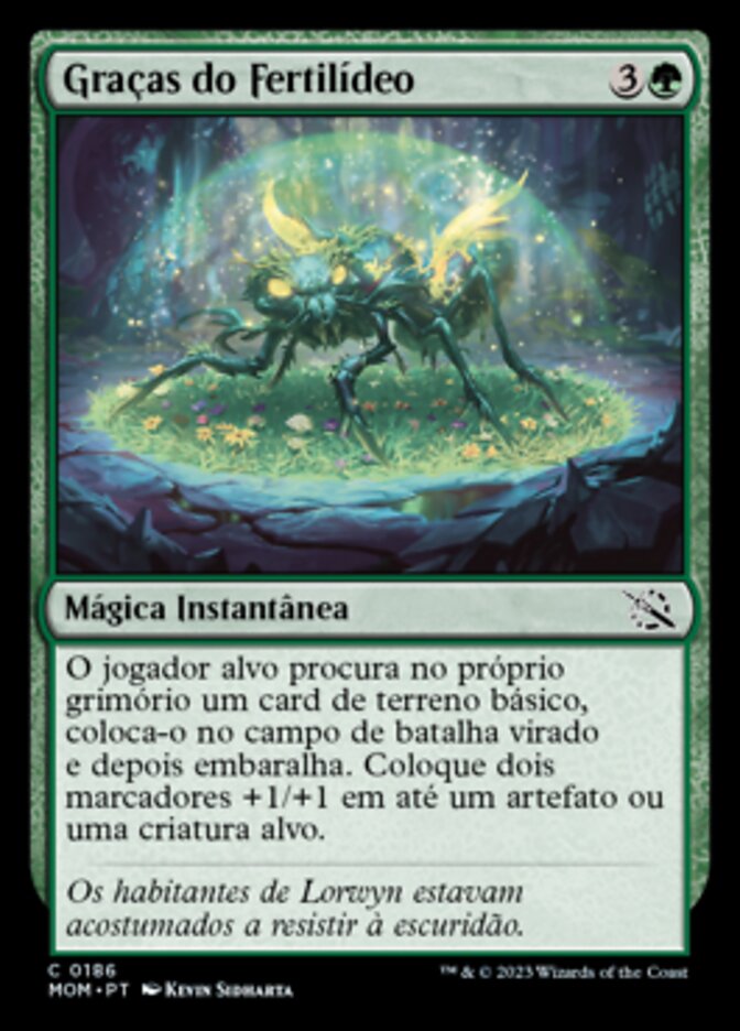 Graças do Fertilídeo / Fertilid's Favor - Magic: The Gathering - MoxLand