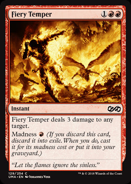 Temperamento Explosivo / Fiery Temper - Magic: The Gathering - MoxLand