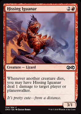 Iguanar Sibilante / Hissing Iguanar - Magic: The Gathering - MoxLand