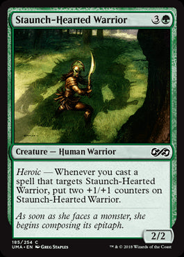 Guerreiro Obstinado / Staunch-Hearted Warrior - Magic: The Gathering - MoxLand