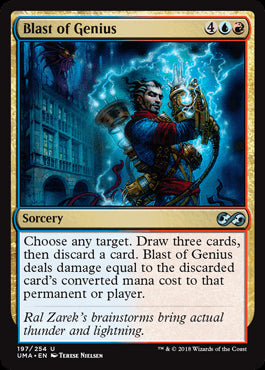 Explosão de Genialidade / Blast of Genius - Magic: The Gathering - MoxLand