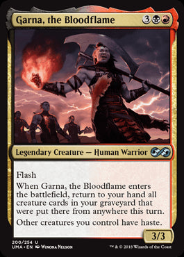 Garna, a Chama Sanguínea / Garna, the Bloodflame - Magic: The Gathering - MoxLand