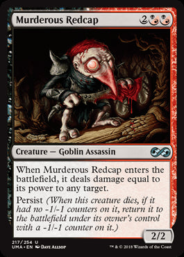 Barrete Vermelho Assassino / Murderous Redcap - Magic: The Gathering - MoxLand