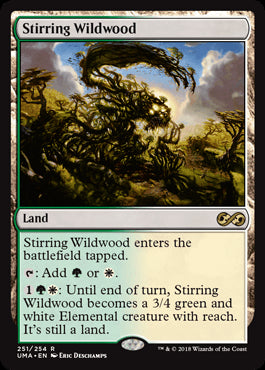 Bosque Selvagem Andarilho / Stirring Wildwood - Magic: The Gathering - MoxLand