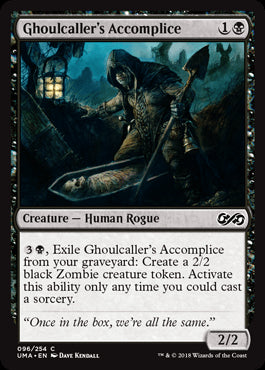 Cúmplice do Invocador de Carniçais / Ghoulcaller's Accomplice - Magic: The Gathering - MoxLand