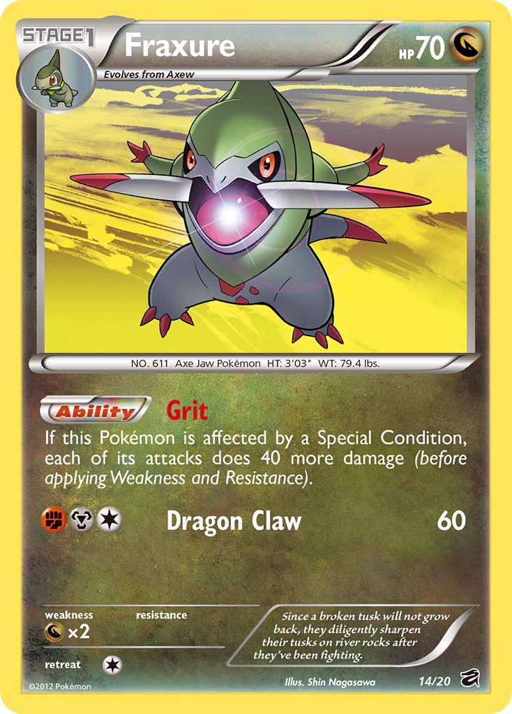 Fraxure - Pokémon TCG - MoxLand