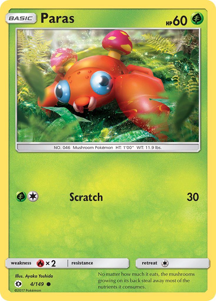 Paras - Pokémon TCG - MoxLand