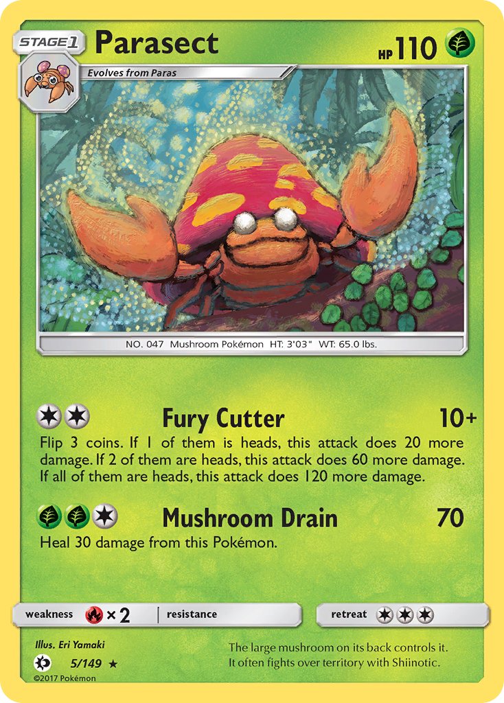 Parasect - Pokémon TCG - MoxLand