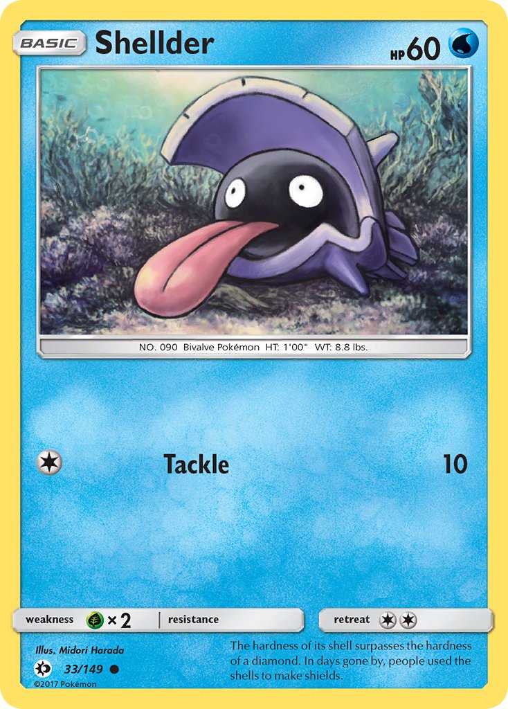 Shellder - Pokémon TCG - MoxLand