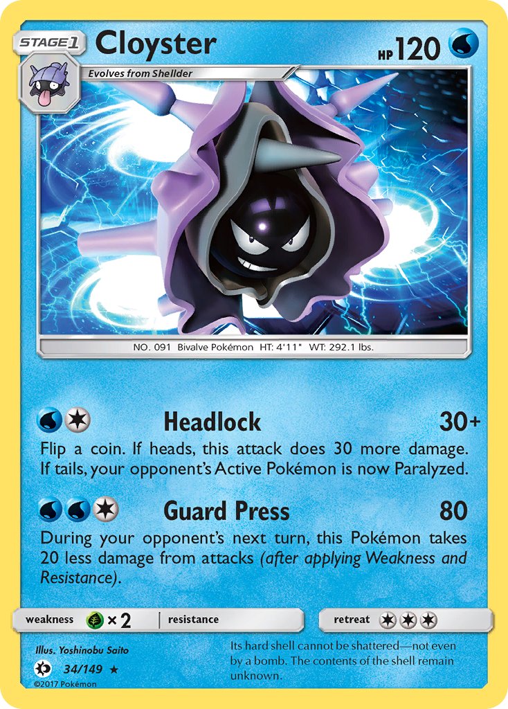 Cloyster - Pokémon TCG - MoxLand