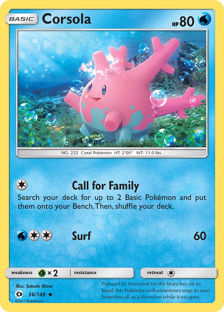 Corsola - Pokémon TCG - MoxLand