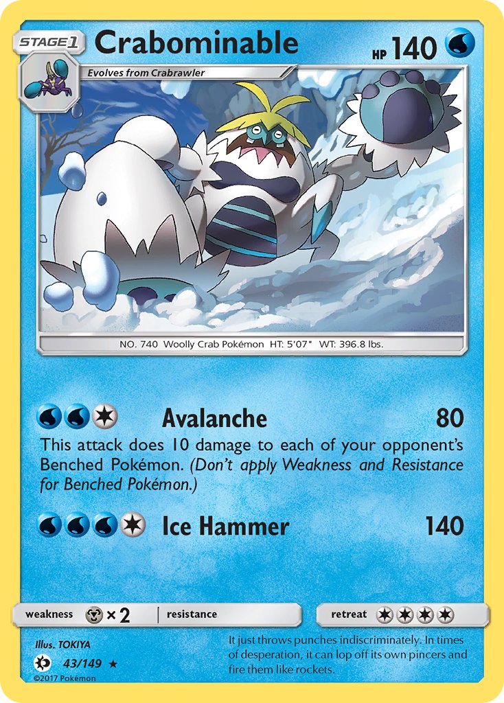 Crabominable - Pokémon TCG - MoxLand