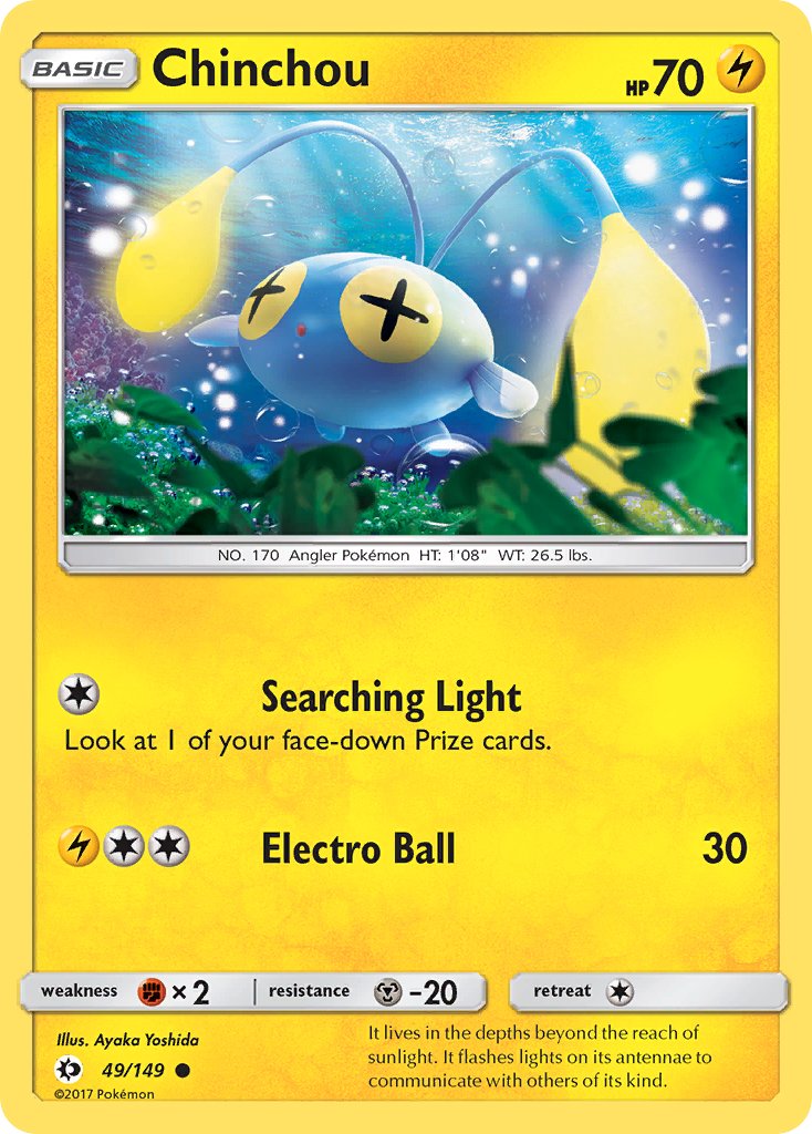 Chinchou - Pokémon TCG - MoxLand