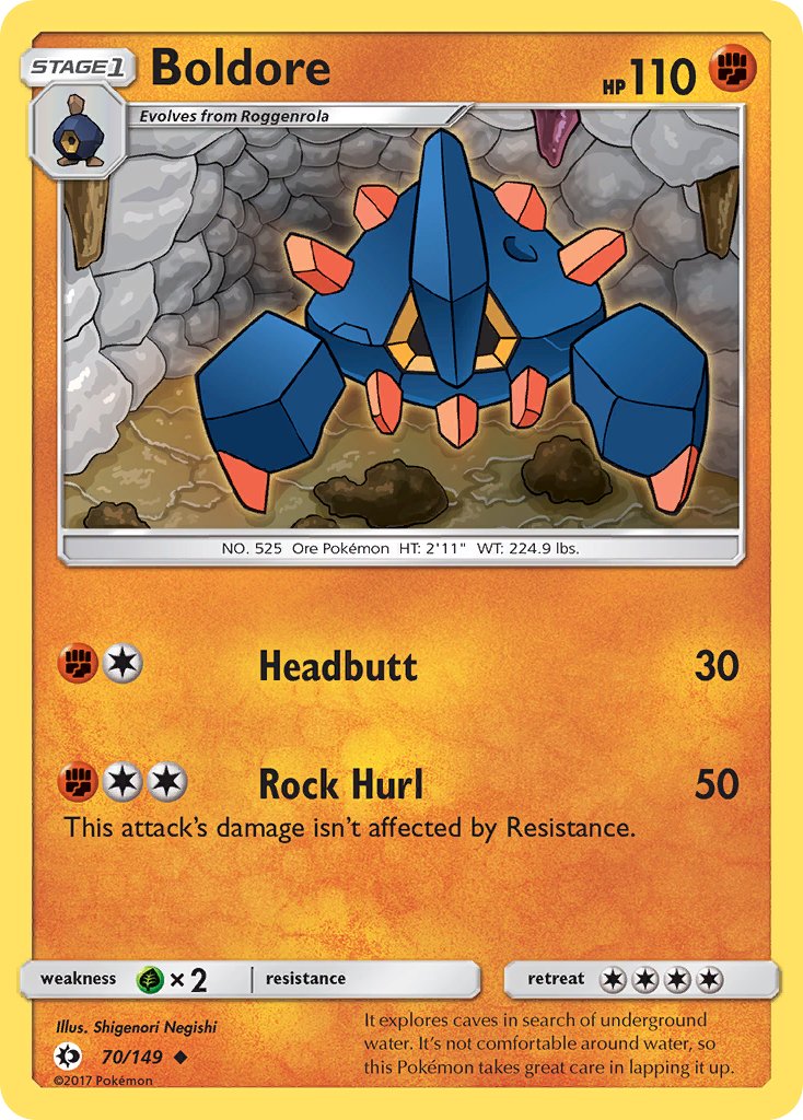 Boldore - Pokémon TCG - MoxLand